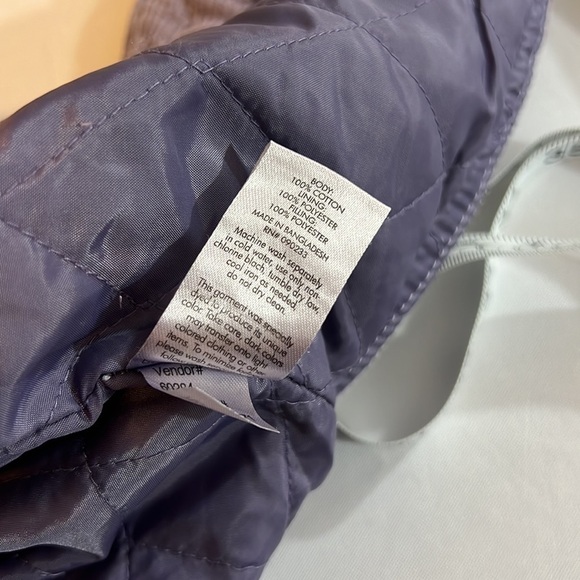 Pac Sun Lavender Long Sleeve Corduroy Button-Down Jacket Size XS/S - Picture 7 of 9